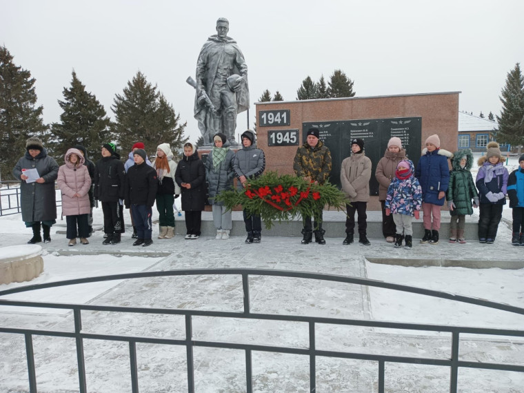 Торжественное открытие памятника.